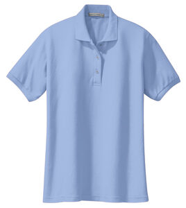 Women's Light Blue Polo Shirt