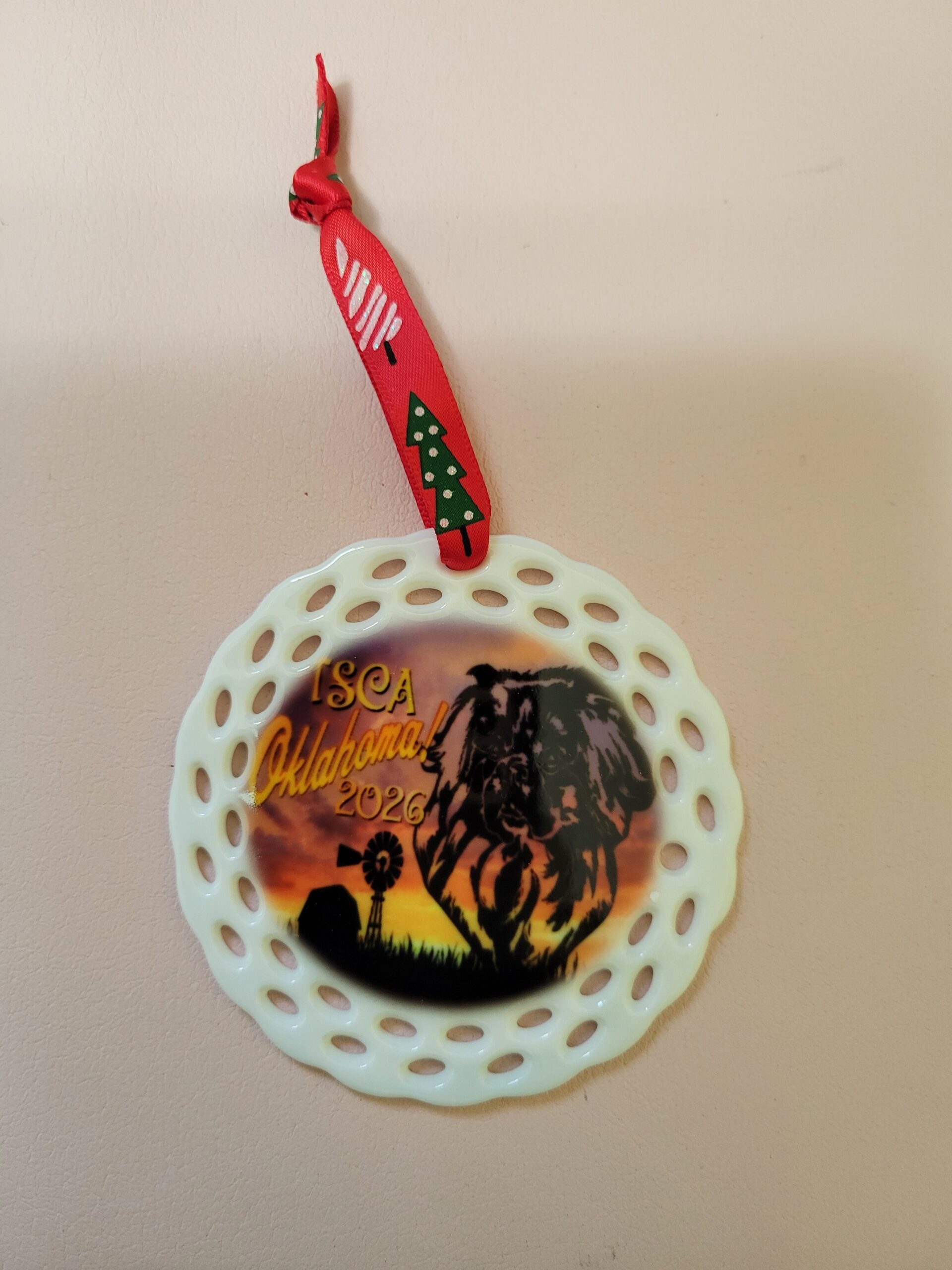 Ornament with 2026 national logo