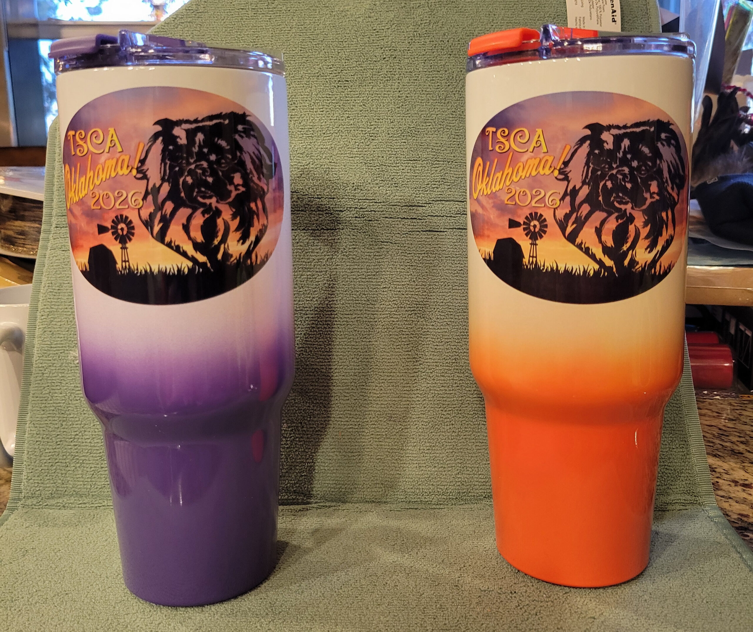 40 oz tumbler with the 2026 National logo